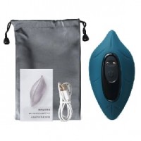 Panty Vibe with Remote Control, 9 Function, Silicone, Waterproof, Rechargeable, GREEN